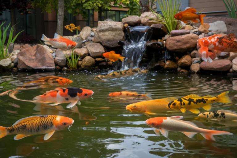 how many fish for 7400 gallons of water